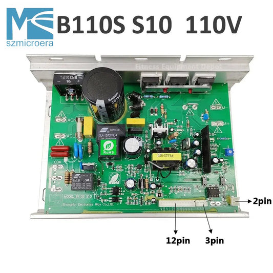 B110S S10 Motor Controller Drive Plate Single Board Computer DYACO JOHNSON Treadmill Control Circuit Board