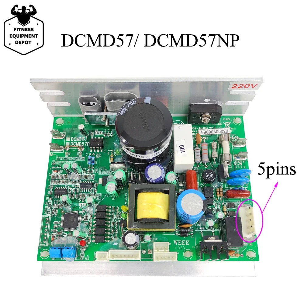DCMD57 DCMD57NP DCMD57P Treadmill Control Board Endex Walking Machine Motor Controller Circuit Board Power Supply Board