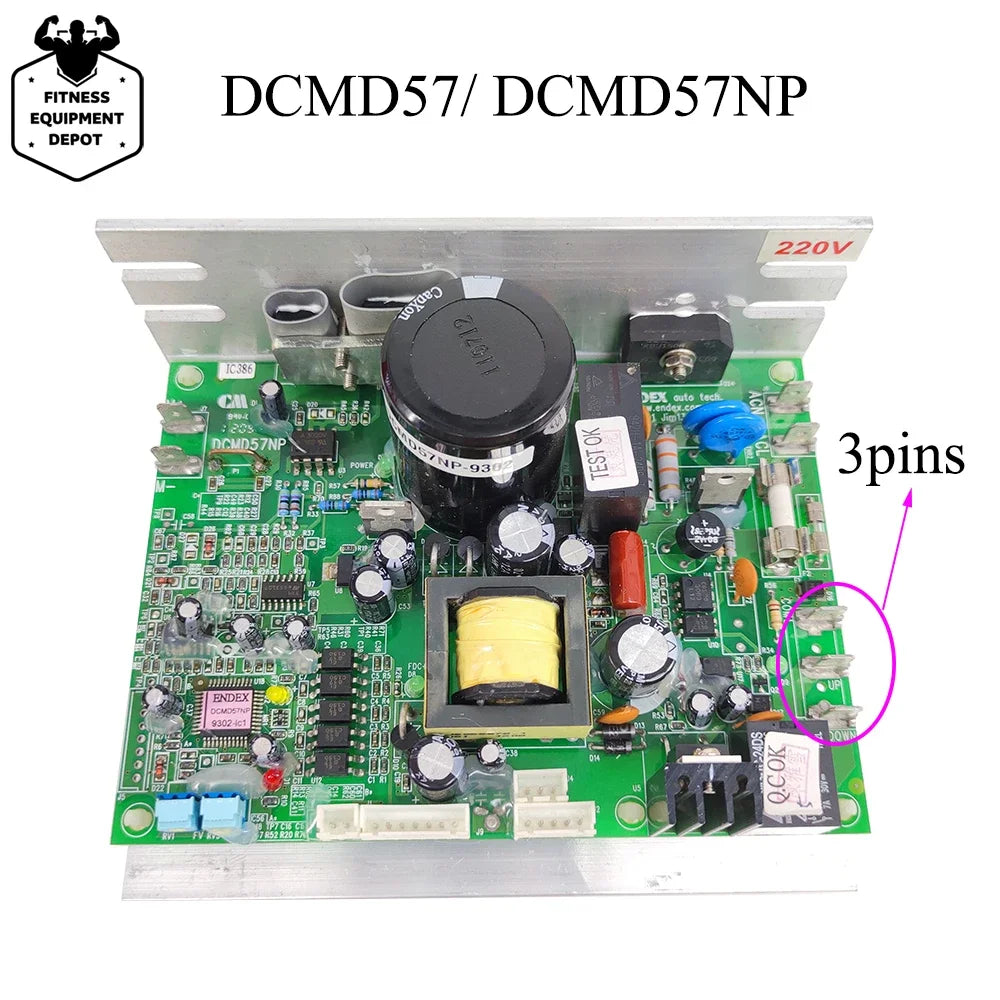 DCMD57 DCMD57NP DCMD57P Treadmill Control Board Endex Walking Machine Motor Controller Circuit Board Power Supply Board
