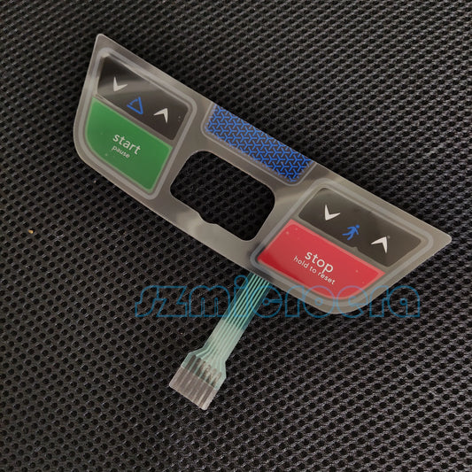 Horizon CT7.2 T202-03 Treadmill Display Console Keypad Overlay Decal 1000300302