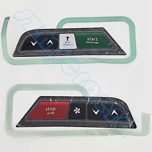 Treadmill Horizon CT9.3 Numberpad Keypad Button Horizon CT9.3 ULSTD.1647 TM444B-1US Treadmill Spare Parts for Johnson