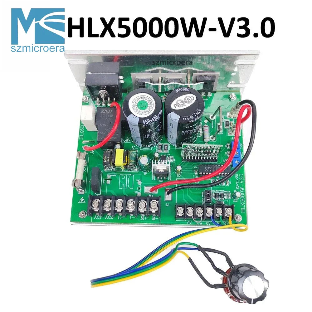 HLX5000W-V3.0 Treadmill Control Board 4000W High-power DC Motor for 180V Motor Stepless Speed Regulation Switch Motor