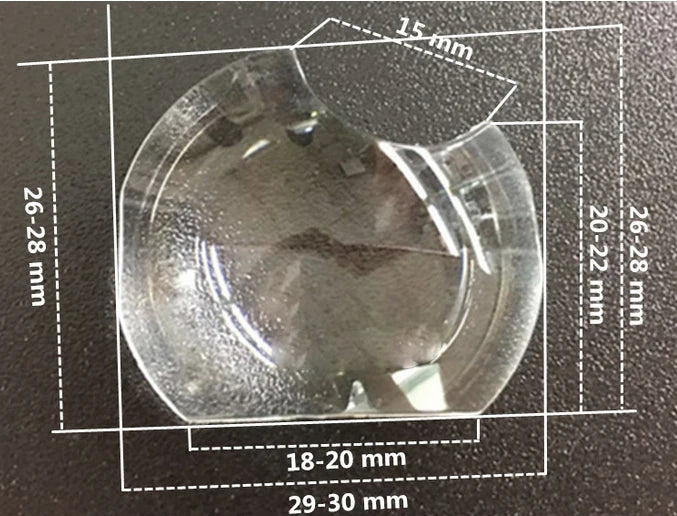 Projector plastic glass optical lens condenser lens for VIVITEK MX1281F DX831 DX864 projection mirror
