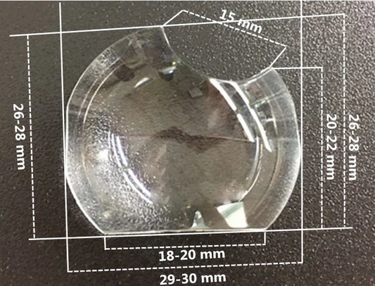Projector plastic glass optical lens condenser lens for VIVITEK MX1281F DX831 DX864 projection mirror