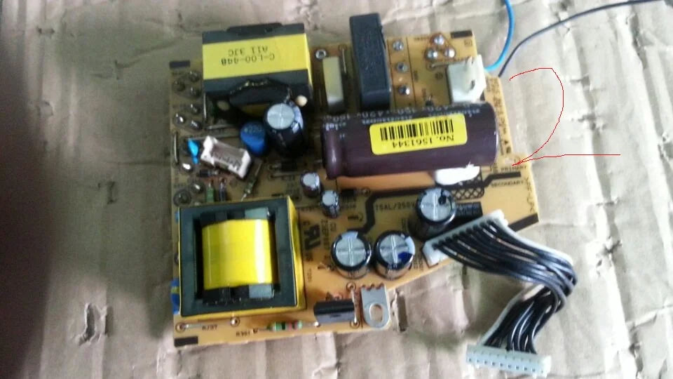 projector mains power supply board for Epson EB-S11 EB-W02 EB-W12 EB-X02 EB-X11 EB-X12 EB- X14EB-X15 TW480