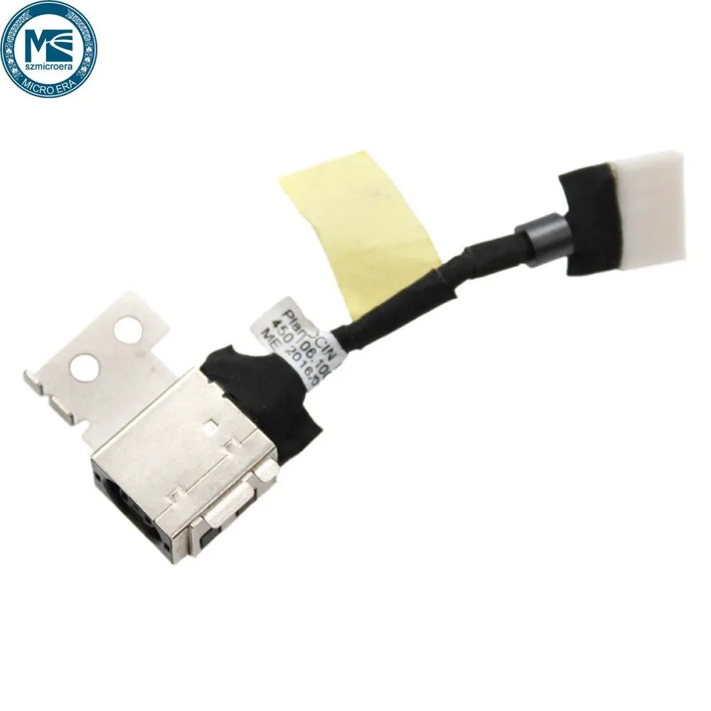 Original New DC-in Power Jack w/ Cable for Dell Latitude 11 3150 3160 08TJD5 450.02106.1001