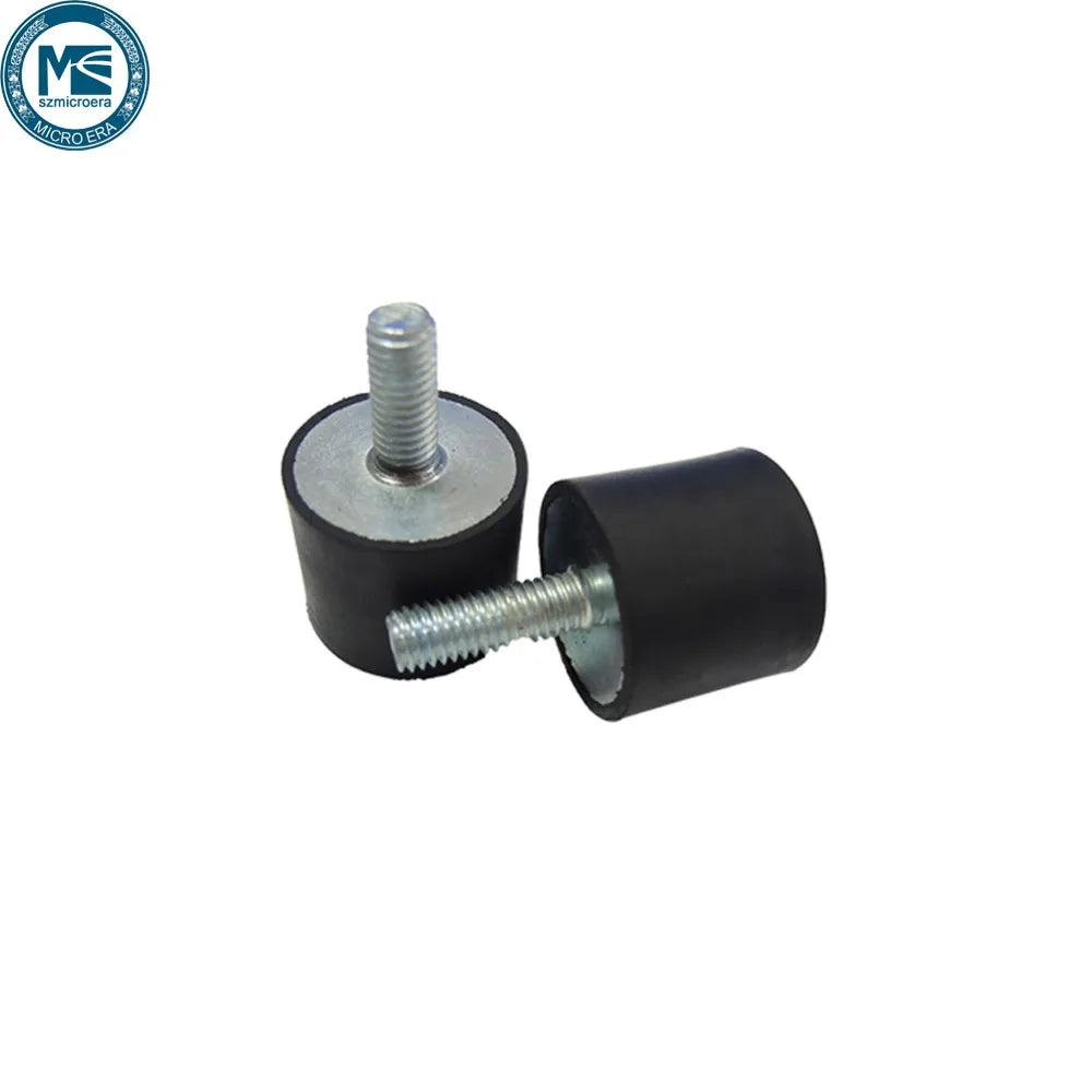 5pcs/lot 8*8*M3*5 Rubber shock pad shock-proof round plastic bag rubber feet use for treadmill rubber and other devices