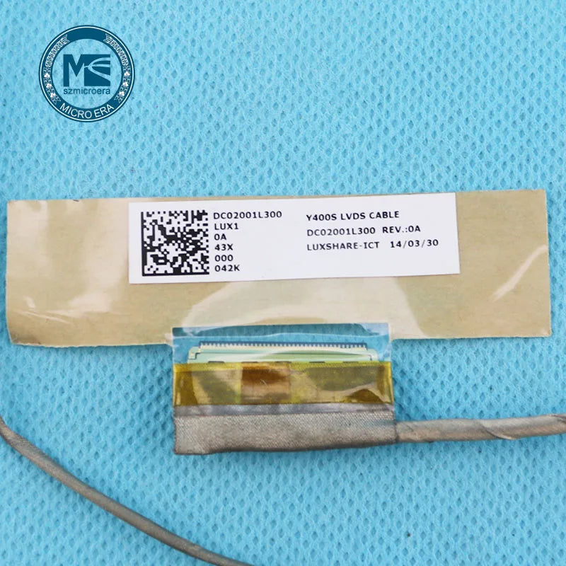 LCD CABLE FLEX for lenovo Y400 Y400N GT750 DC02001L3000