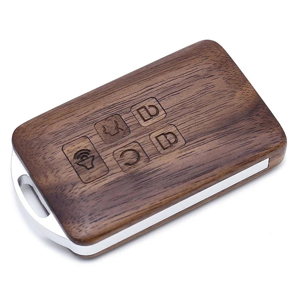 Remote Control Refit Rosewood Car Key Fob Shell Replacement for Buick & Chevrolet (Circuit Board & Battery Excluded)