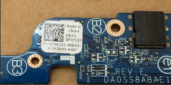 audio board for DELL XPS 15Z L511Z 0FWN5J blue
