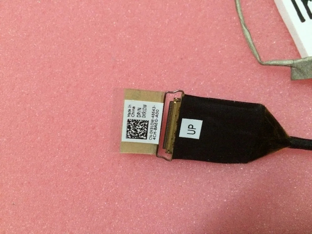 original new lcd cable for DELL for Inspiron 7447 LCD microphone camera 3 in 1 cable 0K91DW