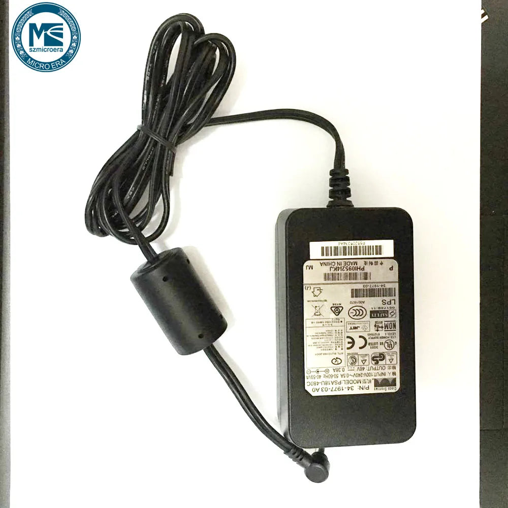 Used PSA18U-480C 34-1977-03 A0 48V 0.38A adapter for wireless AP AIR-LAP1131AG-E-K9 AIR-AP1131AG-A-K9