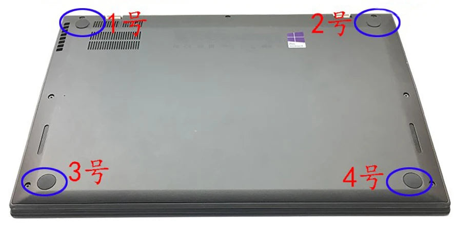 new for Thinkpad New X1 Carbon 3rd rubber pad bottom case floor mat