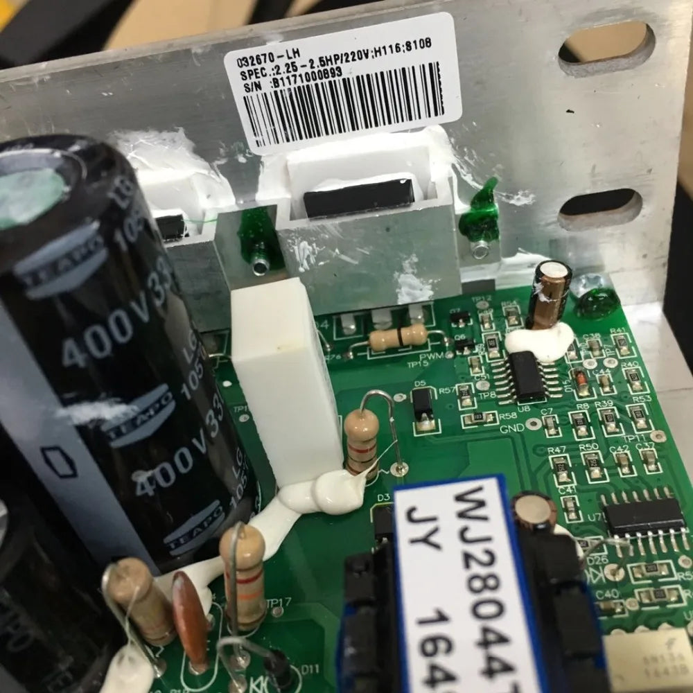 Treamill Lower Controller 032670-LH JDYF07L REVi WJ28044T1 for Johnson HORIZON FITNESS 841T ELITE407 Treadmill Circuit Board