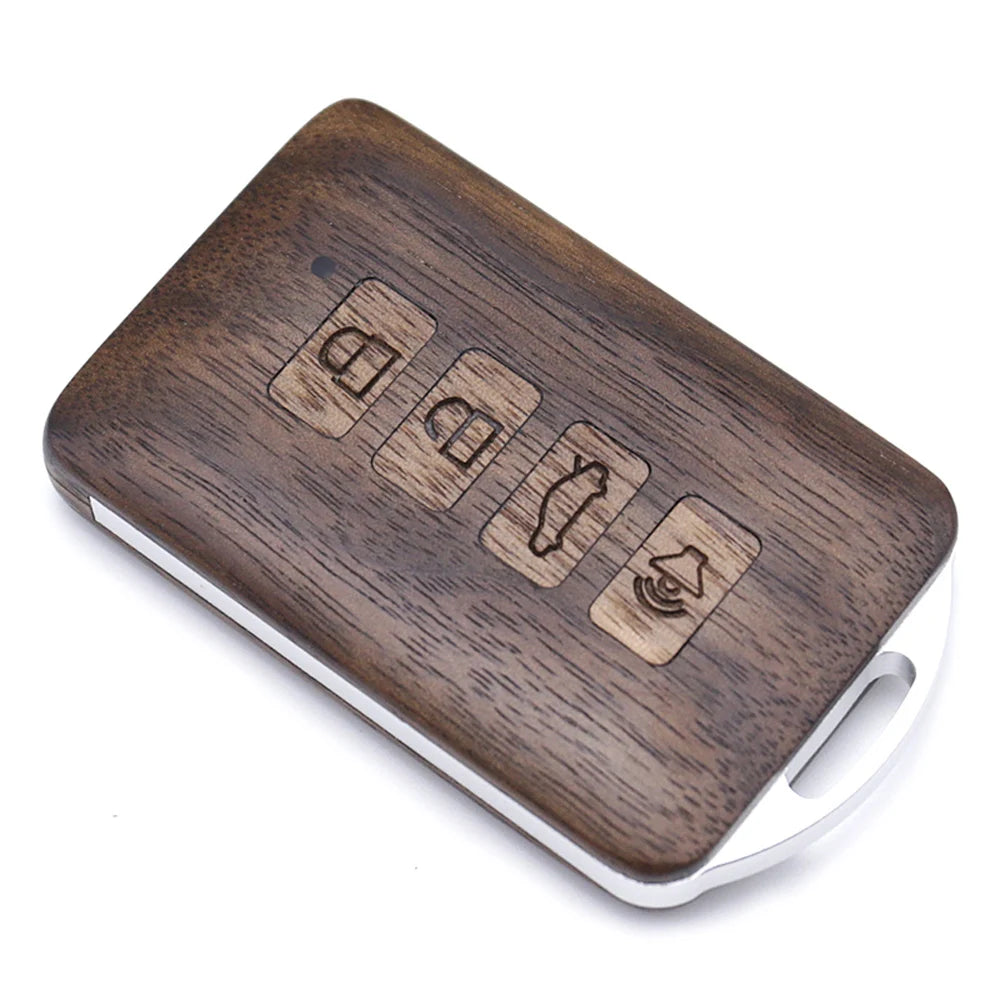Remote Control Refit Rosewood Car Key Fob Shell Replacement for Hyundai & KIA ( No Circuit Board & Battery)
