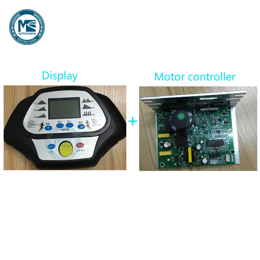 General Running Machine Controller Display Panel Treadmill Circuit Board+Treadmill Instrument Panel