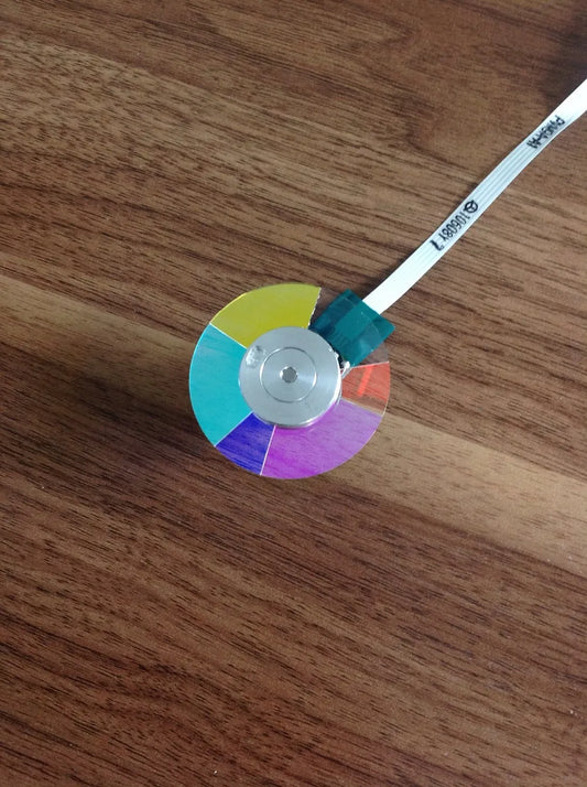 projector color wheel for benq MS500/515/512 for sharp XG-D2780XA for Mitsubishi EX320 6 segement 40mm