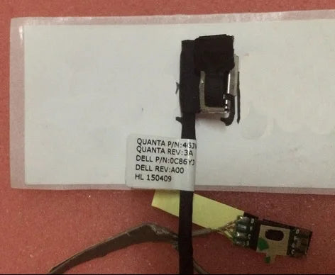 Microphone and camera CABLE FLEX for DELL V5470 V5480 DPN 0C86YJ touch version