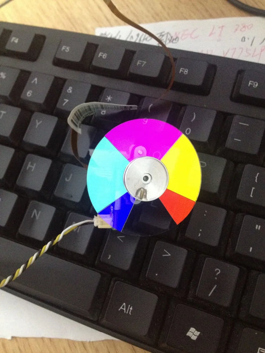 new projector color wheel for Benq MW519 projector 6 segement 42mm