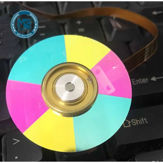 new for Benq W1400/W1500/W1075/W1080STprojector color wheel 6 segement 44mm
