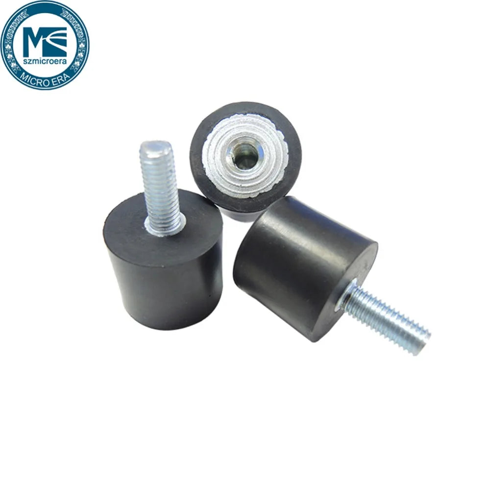 5pcs/lot 30*30*m8*12 treadmill rubber and other devices universal shock support cushion screw nut rubber rubber pad