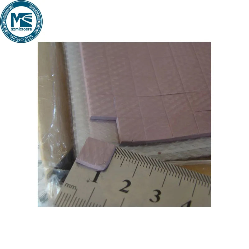 6.0W/mk 10*10*2mm high thermal conductive silicone 50pcs/lot for Sarcon GR-M 200G-M TMKK440