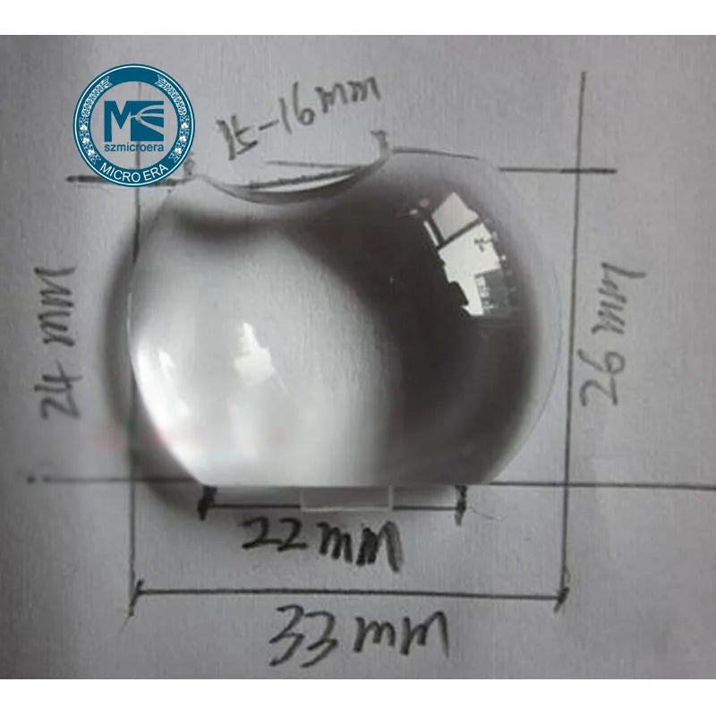 for acer for X1261 projector lens plastic glass optical condenser lens convex mirror