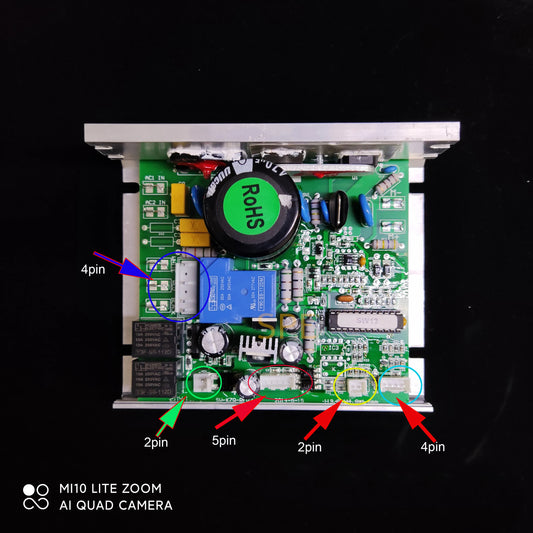 Treadmill Lower Control Board for Torneo Nota T-310 Motor Controller Control Board SW-KZQ-REV2.0 SW-KZQ-REV2.8 KSW13