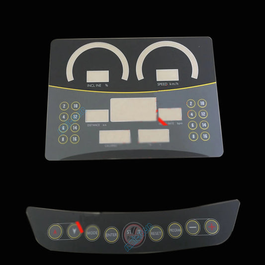 Treadmill Keyboard MBH S900 Treadmill Button Film Button Sticker Treadmill Membrane Switch Sticker