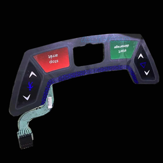 1pcs Membrane Switch T101 for Horizon Fitness Treadmill Membrane Buttons Keyboard Stickers START STOP Button