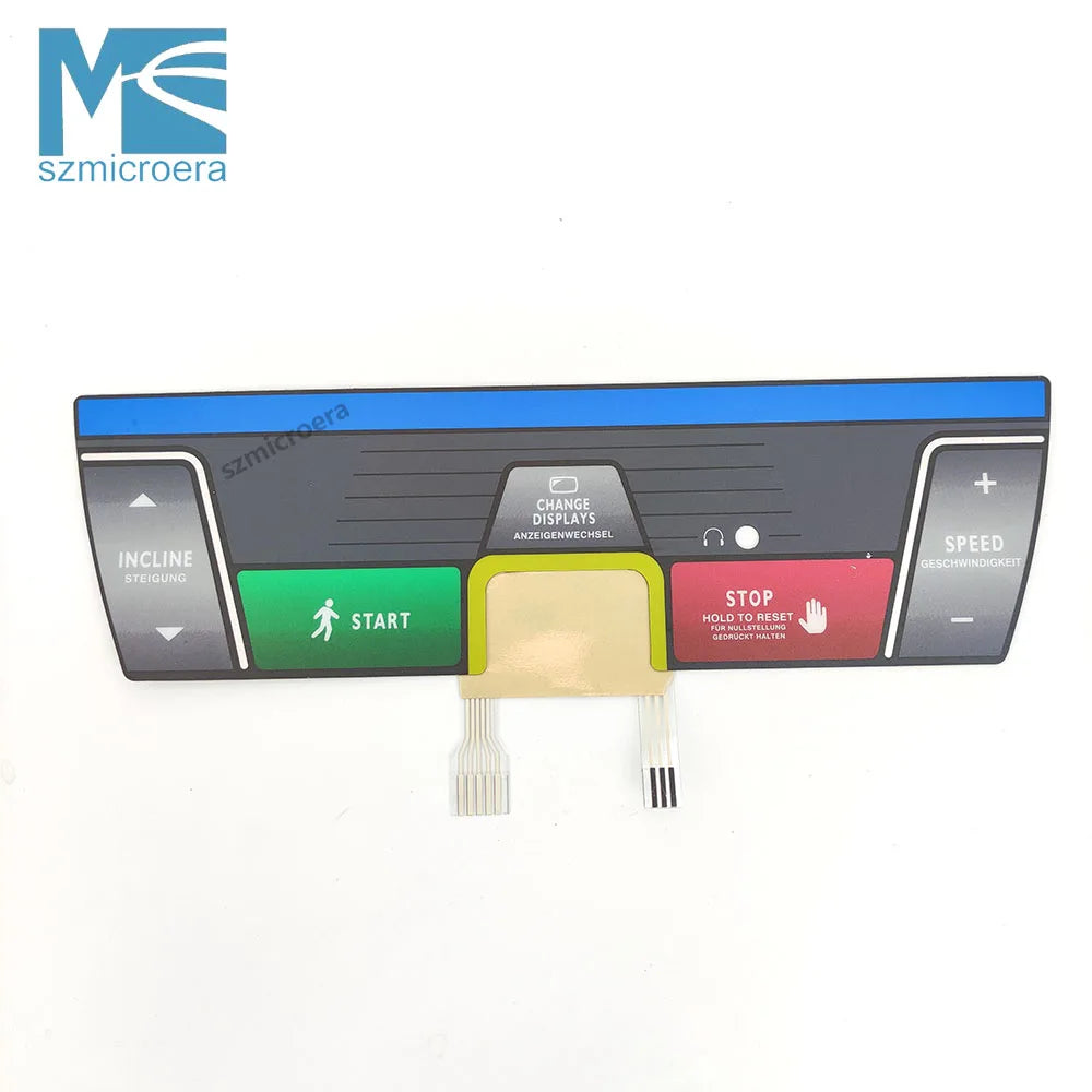 Horizon Adventure 4 Membrane Switch Treadmill Membrane Keypad Speed Keyboard Horizon Adventure Start Stop Button