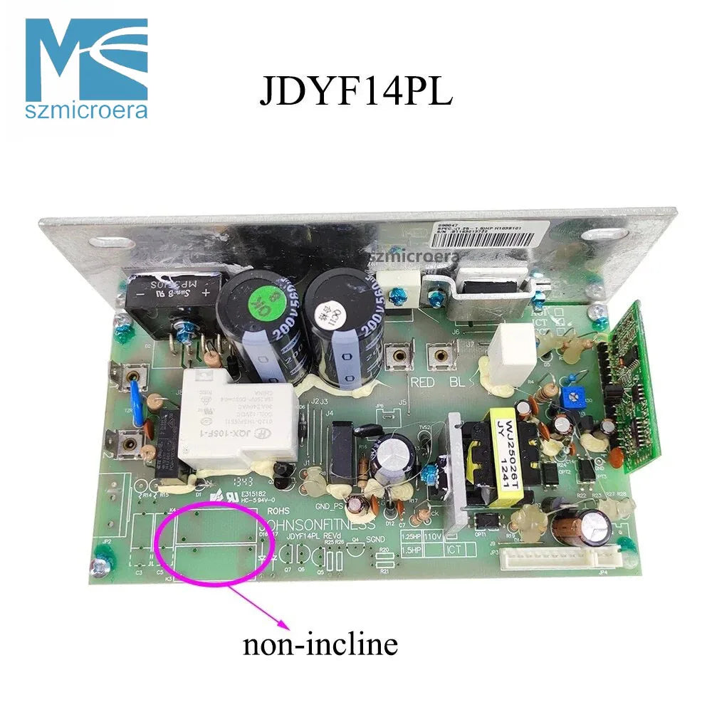 JDYF14PL Treadmill Motor Controller for Johnson Treadmill 098847(1.25-1.5)HP H1038101 039679-AA Circuit Board Driver Board