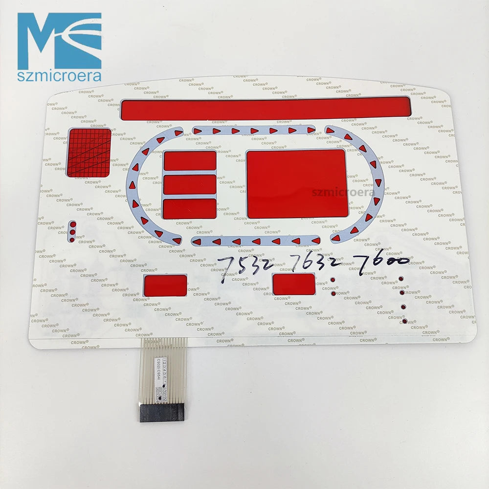 Keypad STAR TRAC 7532 7632 7600 Treadmill Button Panel Control Panel Membrane Switch for STAR T-RAC