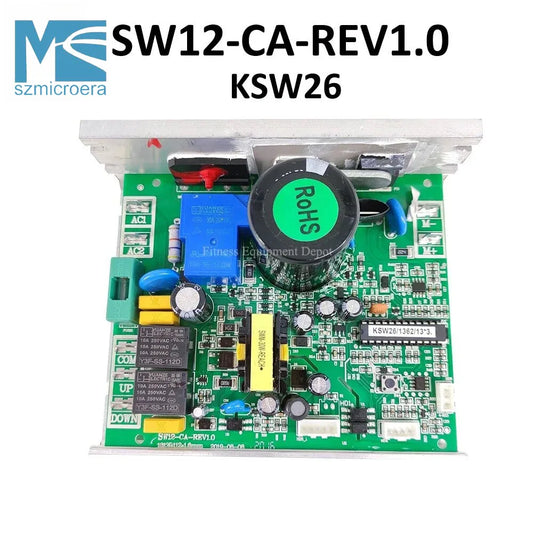 Original SW12-CA-REV1.0 KSW26 KSW16 Treadmill Motor Controller compatible with SW01-CA-REV1.0 SW02-CA-REV1.0 Lower Control Board