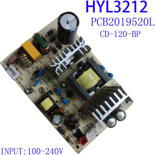 HYL3212  CD-120-BP PCB2019520L1 100-240V Input Wine Cooler Control Board Refrigerator Accessories Power Circuit Board
