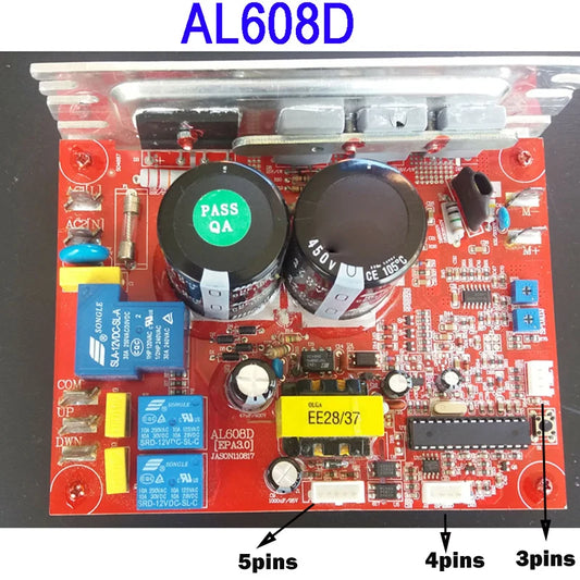 110V Treadmill Circuit Board AL608D Lower Control Board Motor Driver Board Treadmill Motor Controller