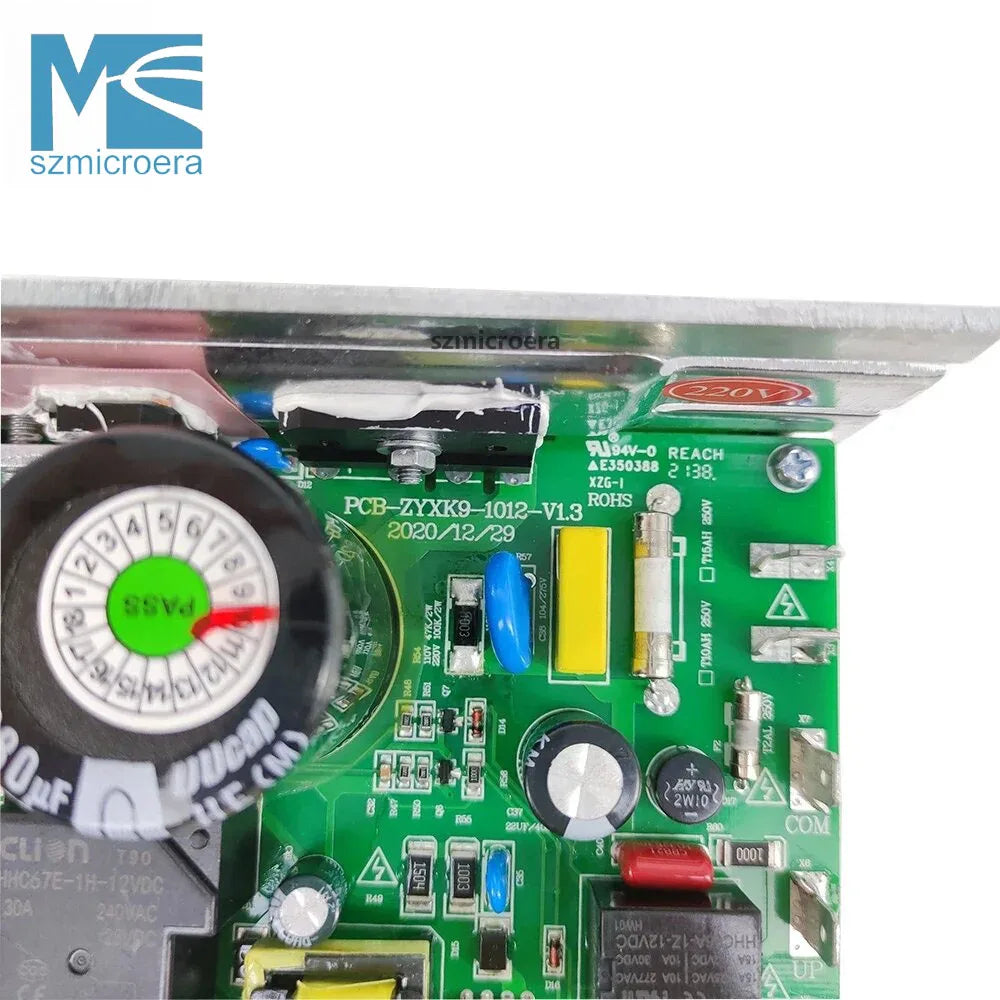 PCB-ZYXK9-1012-V1.3, ZYXK9, Treadmill Motor Controller for SHUA SH5115, SH-5115S, SH-5115I, SH-5115-51