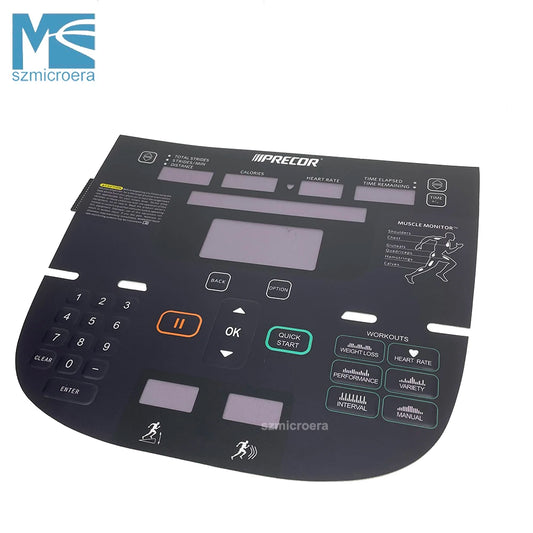 Treadmill Membrane Switch for Precor 576i 546i 536i C956i 966i Treadmill Spare Parts-Precor Keypad Repair