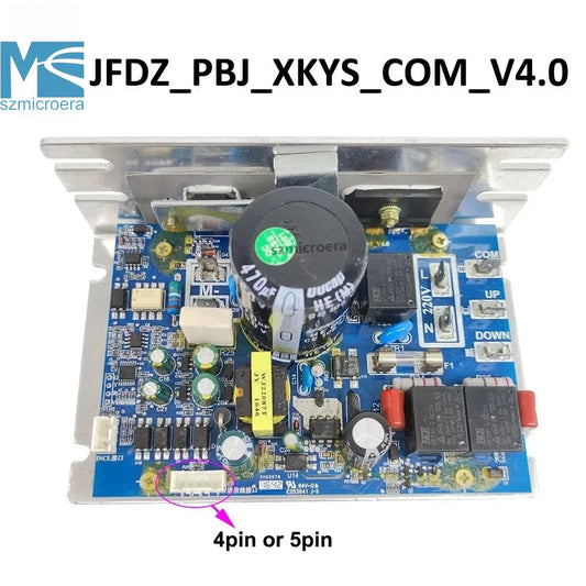 JFDZ_PBJ_XKYS_COM_V4.0 Motor Controller, Treadmill Circuit Board, Power Supply Mainboard, JFDZ PBJ XKYS COM