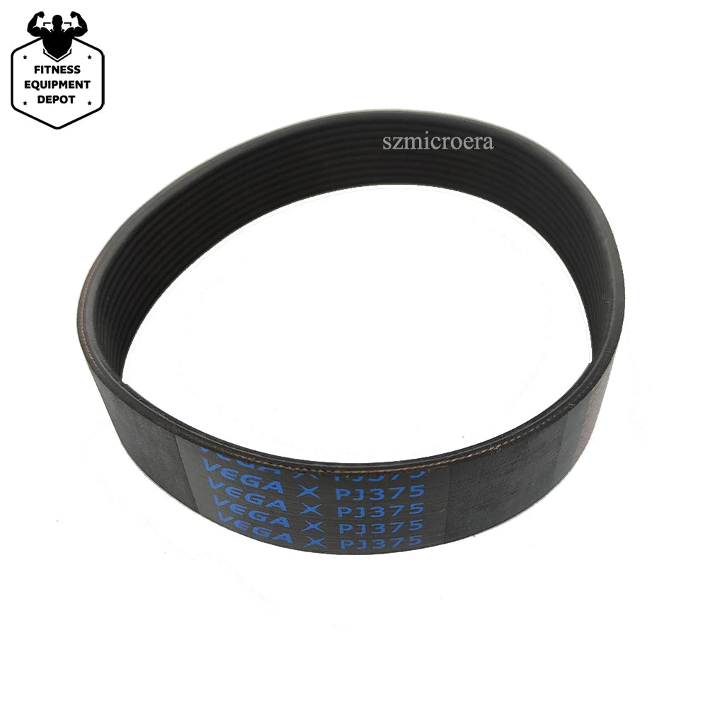 PJ375 VEGA Drive Belt for Bostitch Air Compressor Blue Rubber Multi Groove Belt Multi Wedge Belt