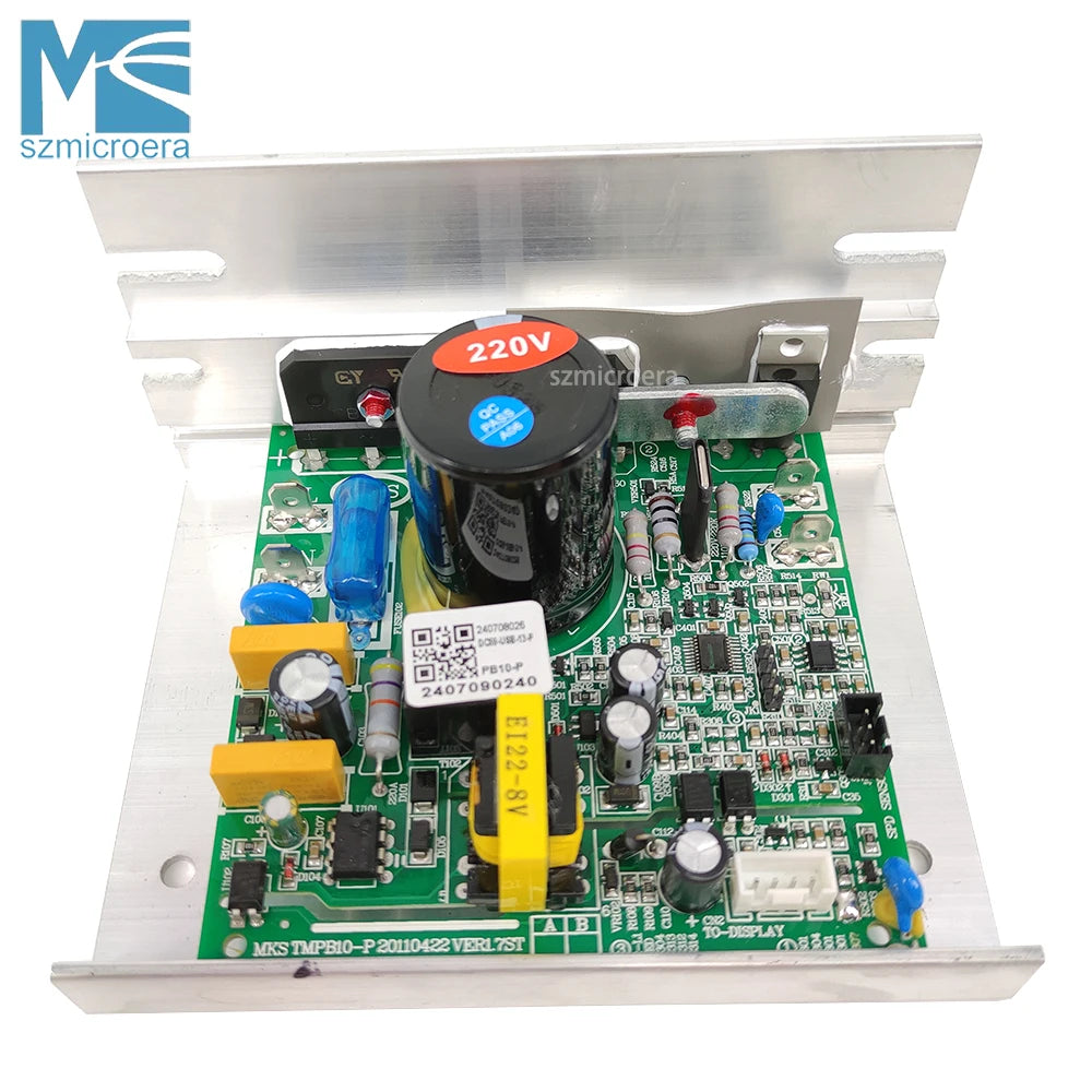 MKS TMPB10-P Motor Controller Motherboard for Treadmill, Control Board Circuit Board, Power Supply Board, Non-incline