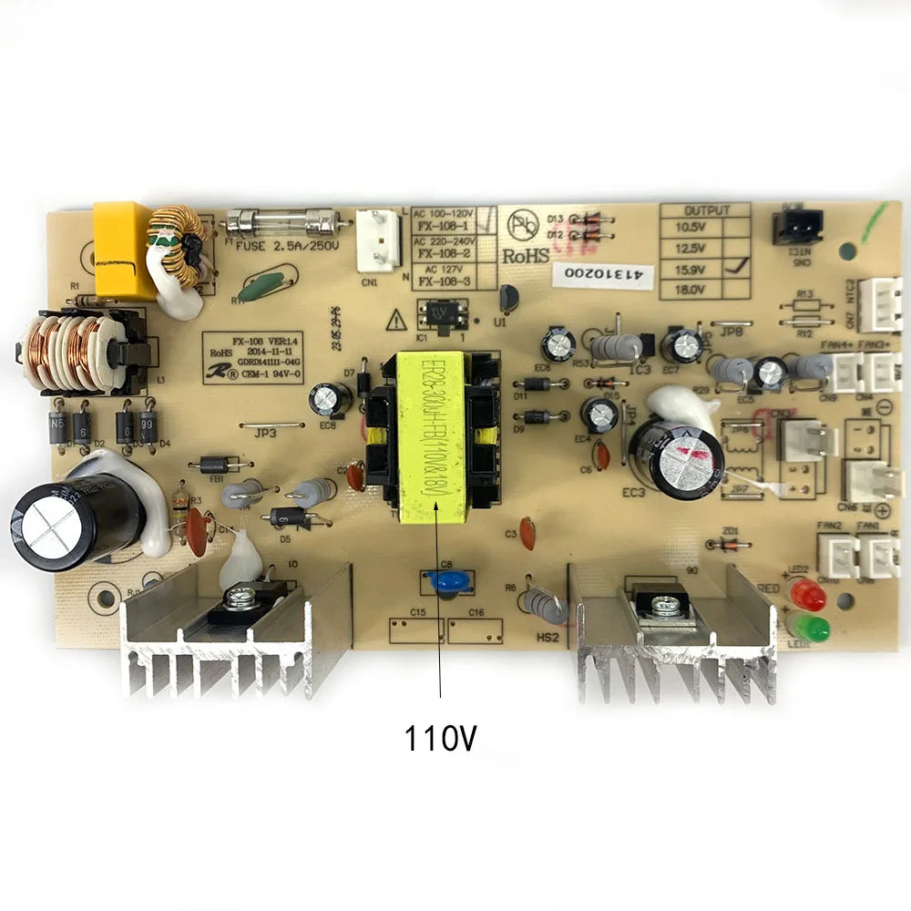 Wine Cooler Spare Part FX-108-1 110V 15.9V Cirucuit Board Wine Storage Cabinet Mainboard
