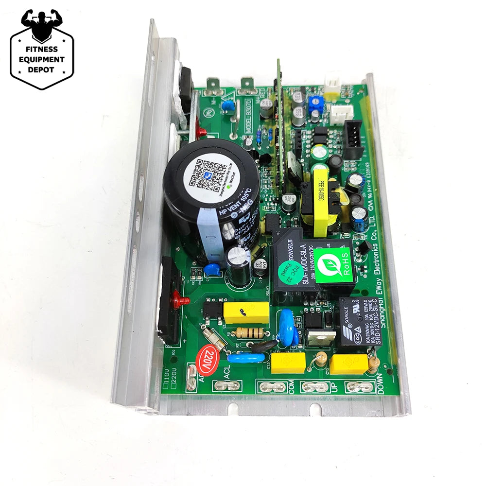 B307D Treadmill Motor Controller Spirit 110V 220V for Johnson Tempo Treadmill Control Board Circuit Board Power Supply Board PCB