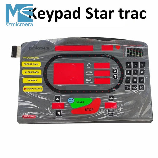 Startrac Treadmill Button Panel Control Panel, Membrane Switch for STAR TRAC