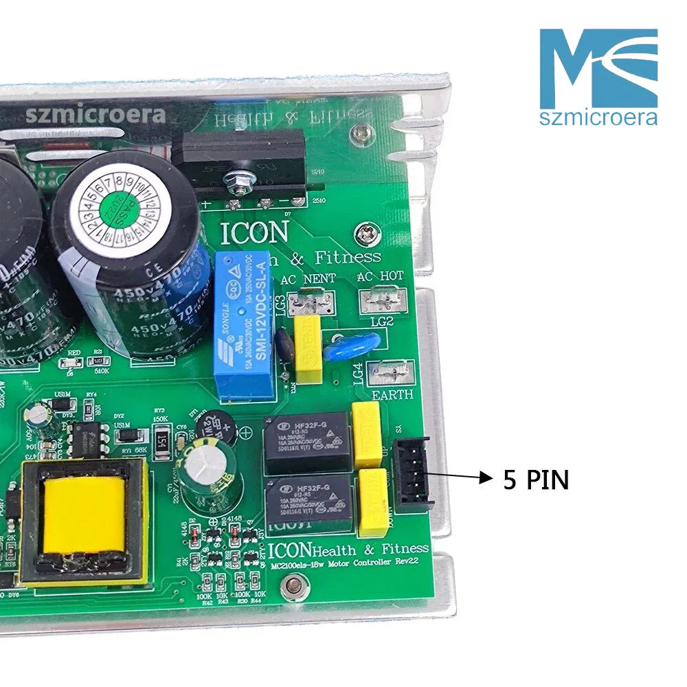 Treadmill Motor Controller Replacement, MC2100ELS-18W, MC2100ELS-50W, Power Supply Board for ICON PROFORM