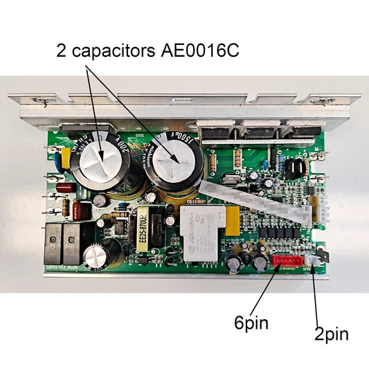 AE0016C Treadmill Motor Controller 2Capacitors Version SOLE Spirit Treadmill Motor Driver Board Power Supply Board AE0011-V1.1