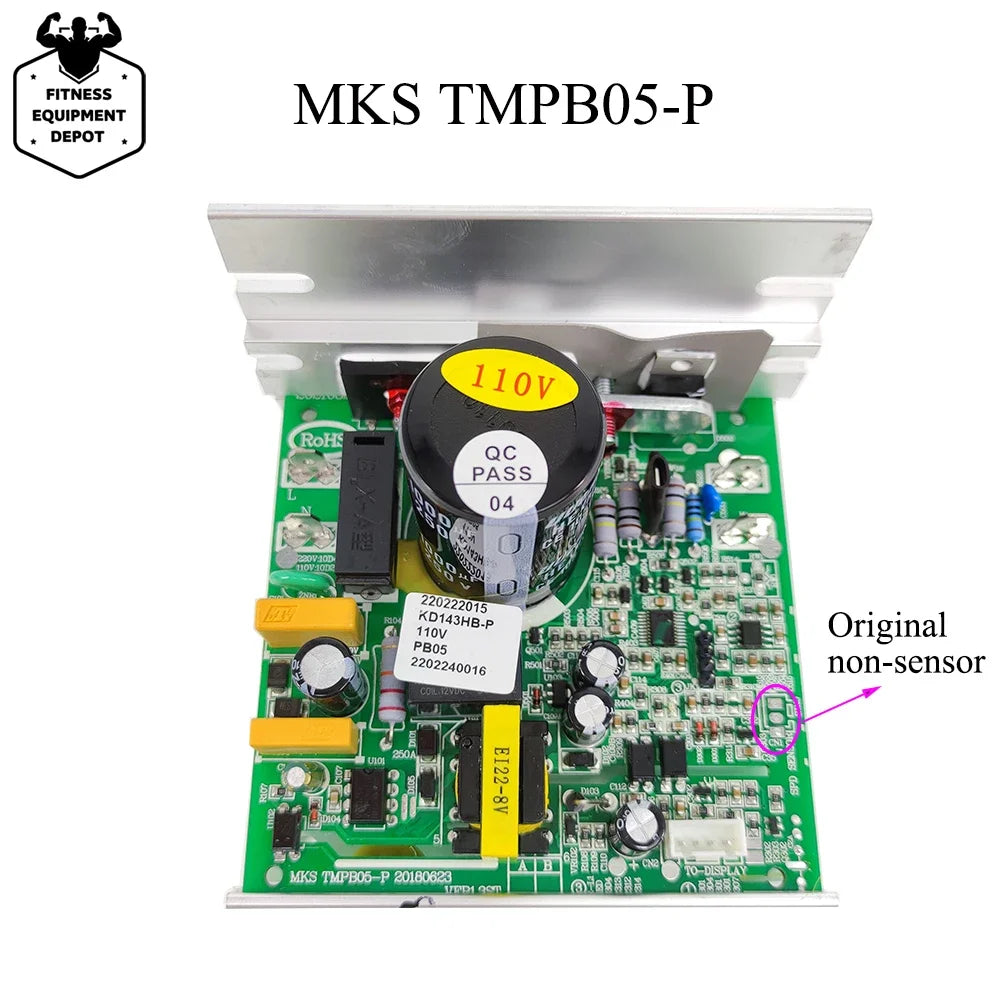 MKS TMPB05, MKS TMPB05-P Treadmill Motor Controller for MSK Treadmill, Circuit Board, Power Supply Mainboard, 110V