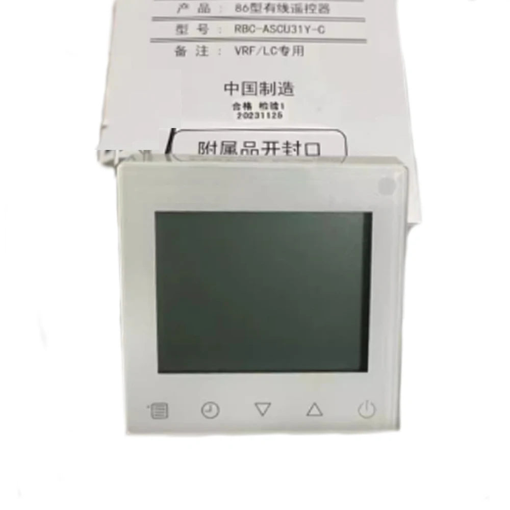 Central Air conditioning Remote Control Panel RBC-ASCU31Y-C For Toshiba Central Air Conditioning Original New