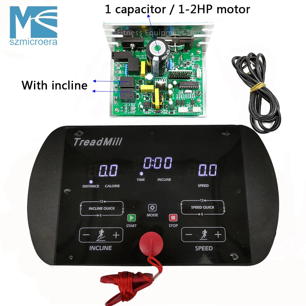 General USE Universal Treadmill Console display Treadmill motor control board controller 1HP-2.0HP/1HP-4.0HP motor