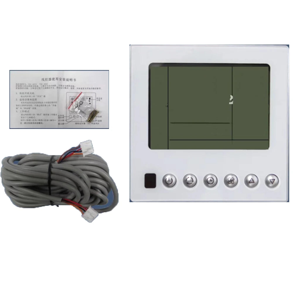 Central Air Conditioning Duct Unit Line Controller YXC-AO2U Control Panel Four Core Wire Hand Manipulator New For Hisense A/C